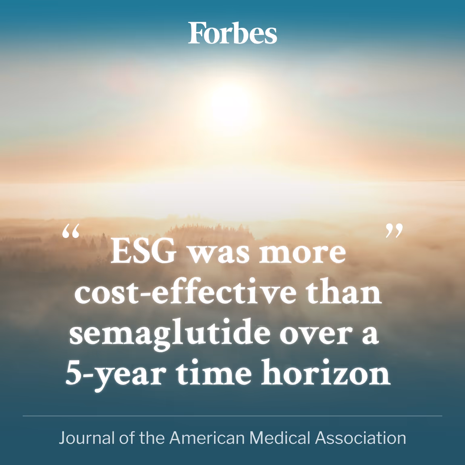 JAMA Quote on ESG weight loss cost effectiveness relative to semaglutide