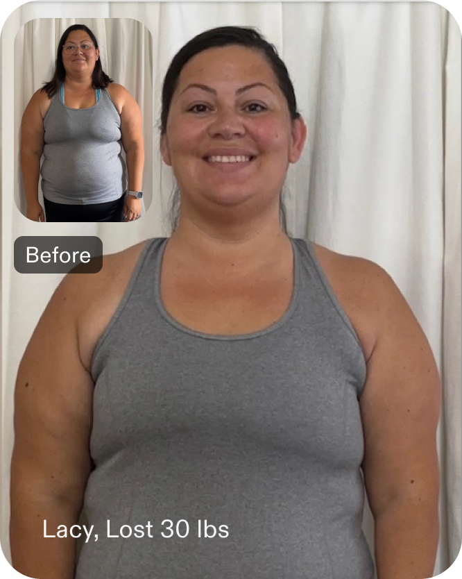 Lacy lost 30 pounds in 6 weeks with Everself