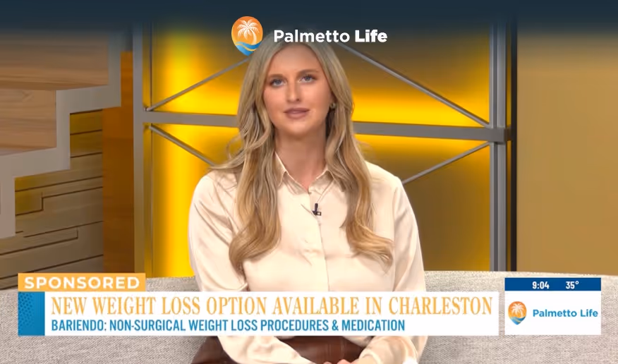 Bariendo featured on Palmetto Life discussing new weight loss options in Charleston